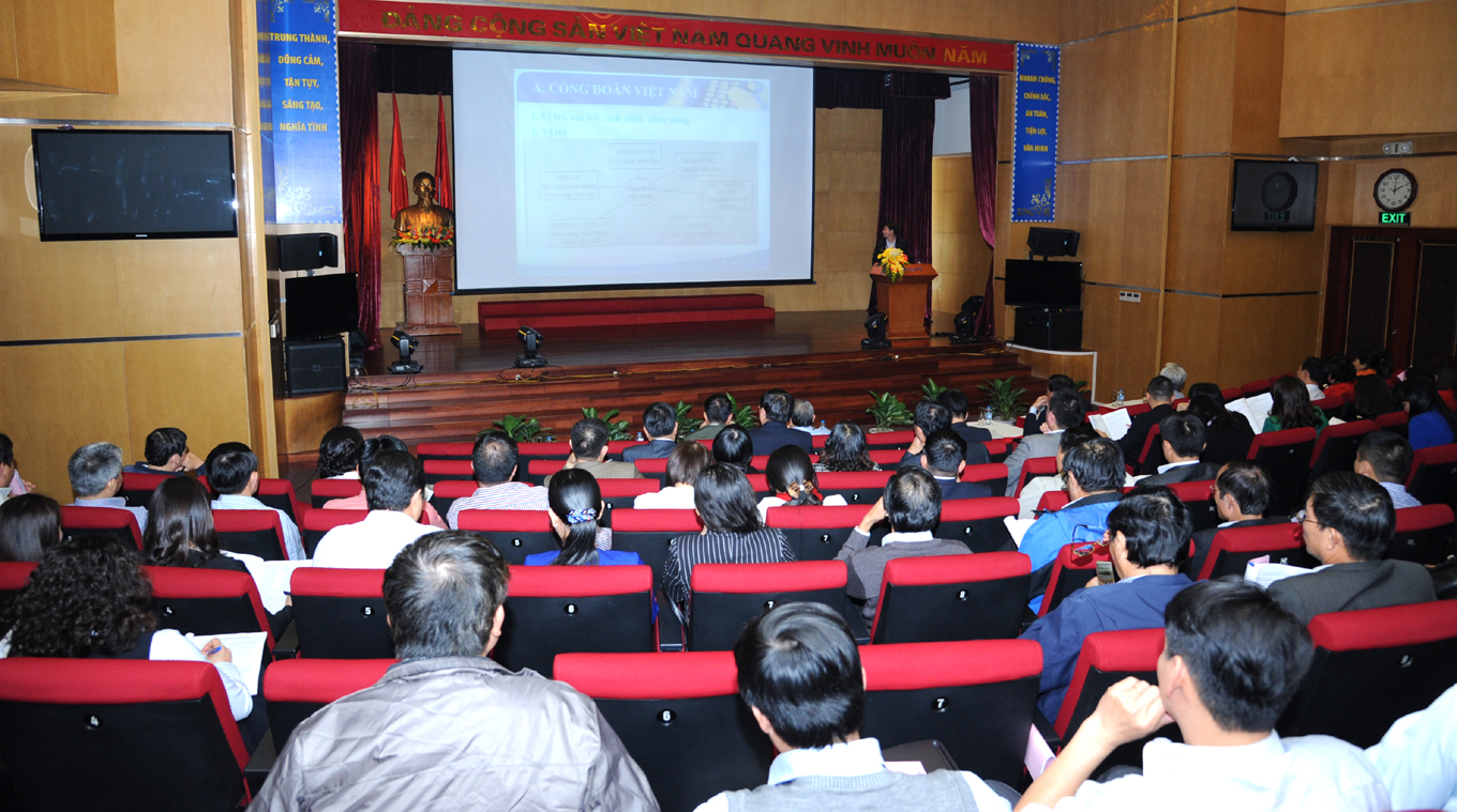 Công đoàn VNPT tập huấn cán bộ công đoàn chủ chốt Công đoàn VNPT tập huấn cán bộ công đoàn chủ chốt