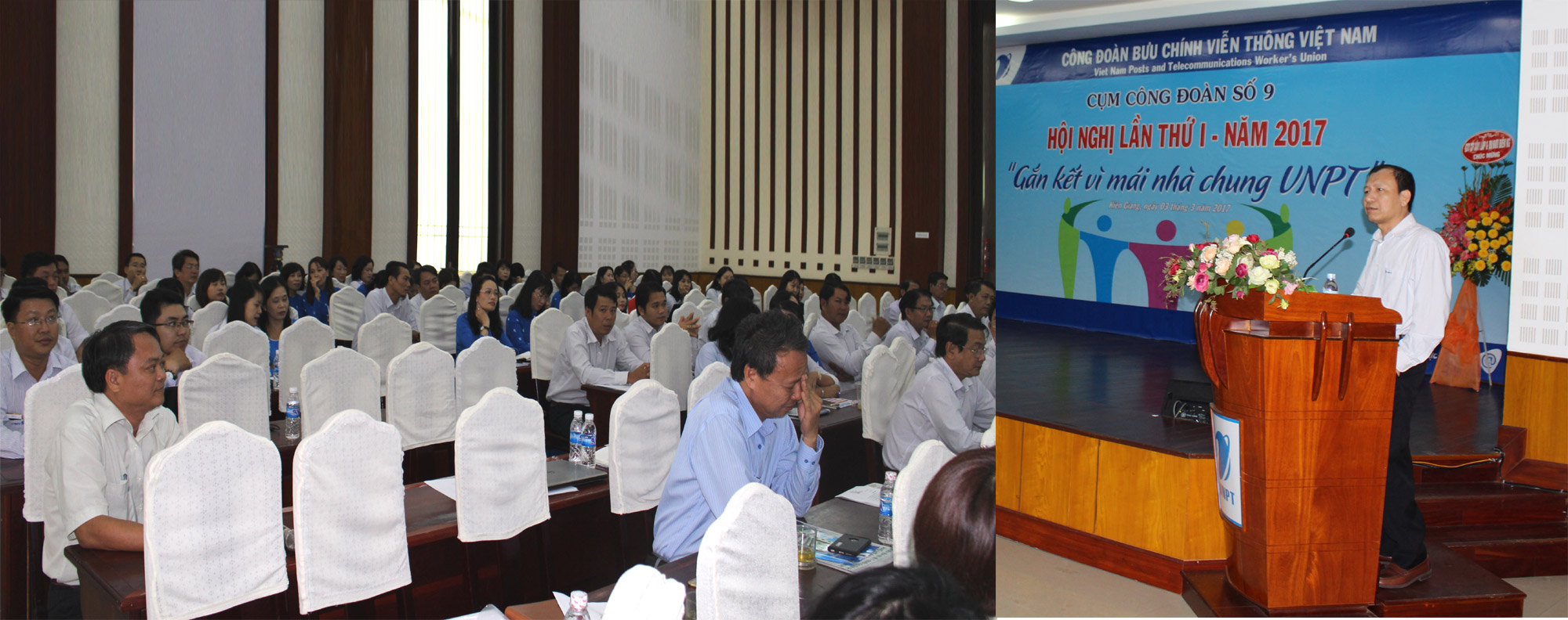 Hội nghị Cụm Công đoàn số 9 “Gắn kết vì mái nhà chung VNPT” Hội nghị Cụm Công đoàn số 9 “Gắn kết vì mái nhà chung VNPT”