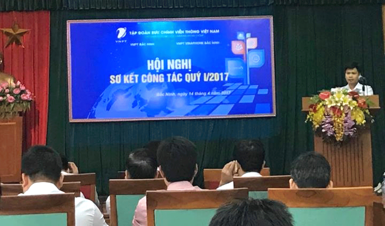 VNPT Bắc Ninh trên địa bàn tổ chức Hội nghị sơ kết quí I năm 2017 VNPT Bắc Ninh trên địa bàn tổ chức Hội nghị sơ kết quí I năm 2017