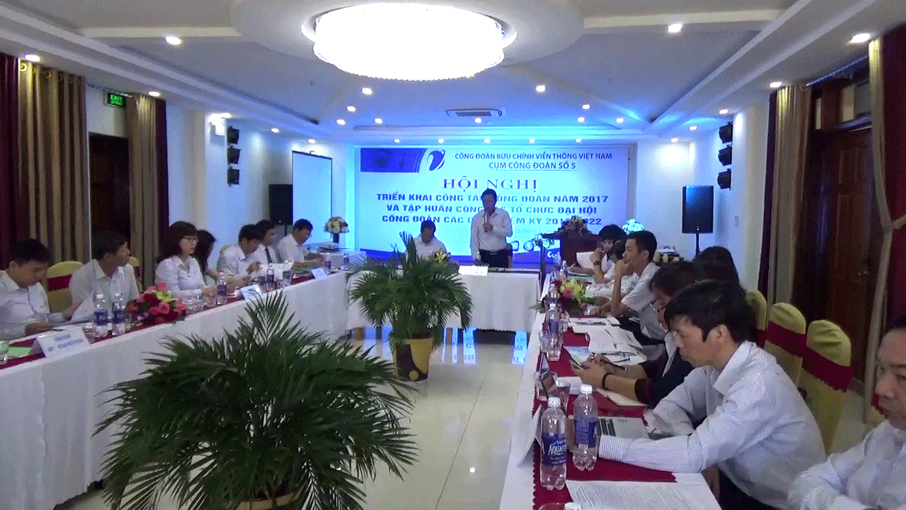 Cụm Công đoàn số 5 tổ chức Hội nghị Triển khai công tác năm 2017 Cụm Công đoàn số 5 tổ chức Hội nghị Triển khai công tác năm 2017