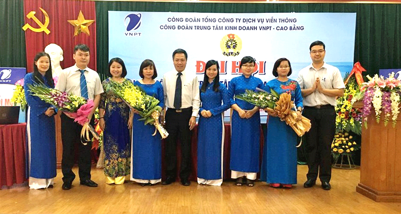 Công đoàn TTKD VNPT-Cao Bằng tổ chức thành công Đại hội lần thứ I, Nhiệm kỳ 2017-2022 Công đoàn TTKD VNPT-Cao Bằng tổ chức thành công Đại hội lần thứ I, Nhiệm kỳ 2017-2022