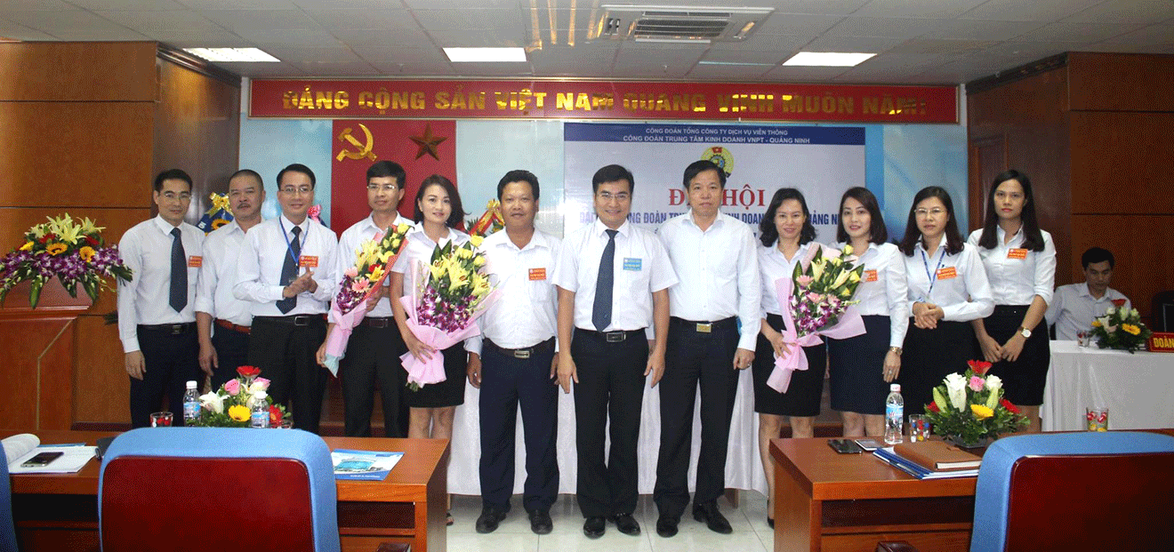 Công đoàn TTKD VNPT-Quảng Ninh tổ chức thành công Đại hội lần thứ I, nhiệm kỳ 2017 - 2022 Công đoàn TTKD VNPT-Quảng Ninh tổ chức thành công Đại hội lần thứ I, nhiệm kỳ 2017 - 2022