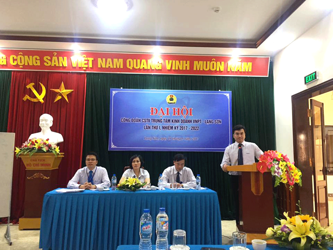 Công đoàn TTKD VNPT-Lạng Sơn tổ chức thành công Đại hội lần thứ I, nhiệm kỳ 2017-2022 Công đoàn TTKD VNPT-Lạng Sơn tổ chức thành công Đại hội lần thứ I, nhiệm kỳ 2017-2022