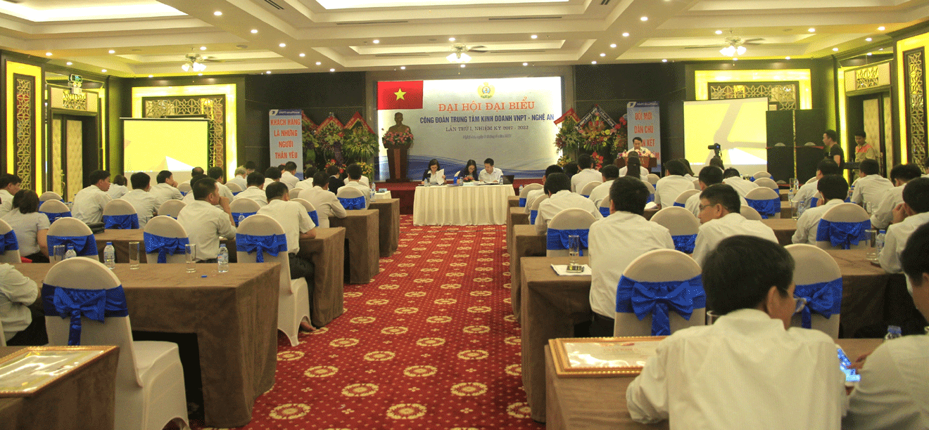 Công đoàn TTKD VNPT – Nghệ An Tổ chức thành công Đại hội Đại biểu Công đoàn lần thứ I, Nhiệm kỳ 2017 – 2022 Công đoàn TTKD VNPT – Nghệ An Tổ chức thành công Đại hội Đại biểu Công đoàn lần thứ I, Nhiệm kỳ 2017 – 2022