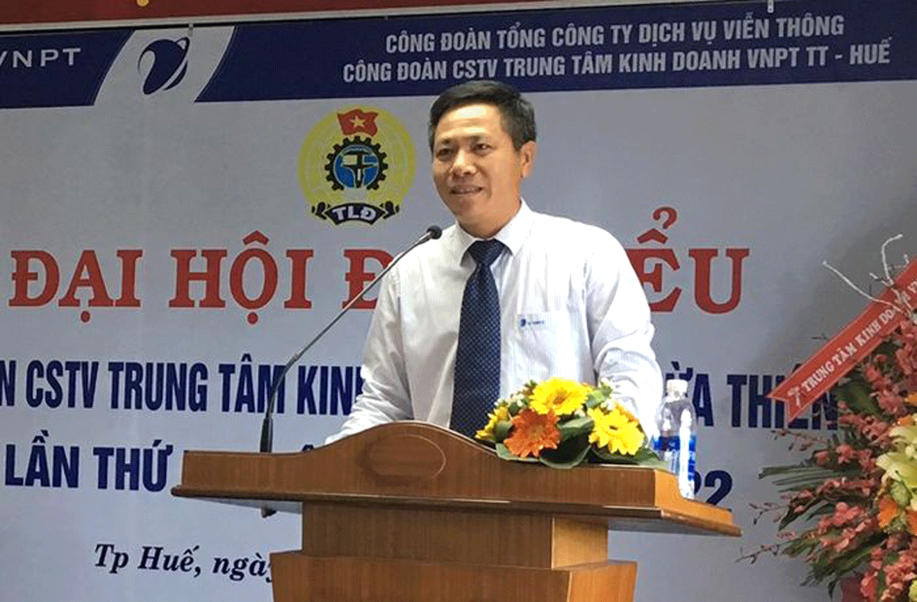 Công đoàn TTKD VNPT TT-Huế tổ chức thành công Đại hội lần thứ I, nhiệm kỳ 2017 -2022 Công đoàn TTKD VNPT TT-Huế tổ chức thành công Đại hội lần thứ I, nhiệm kỳ 2017 -2022