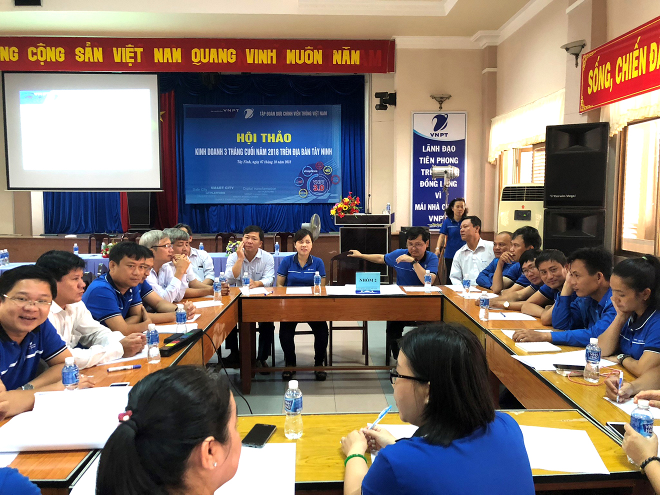 VNPT địa bàn Tây Ninh tổ chức Hội thảo Kinh doanh 3 tháng cuối năm 2018 VNPT địa bàn Tây Ninh tổ chức Hội thảo Kinh doanh 3 tháng cuối năm 2018