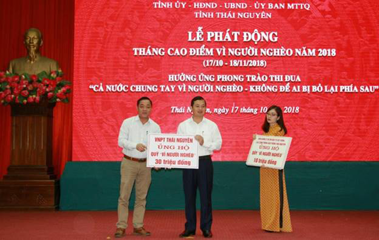 VNPT Thái Nguyên chung tay Vì người nghèo VNPT Thái Nguyên chung tay Vì người nghèo