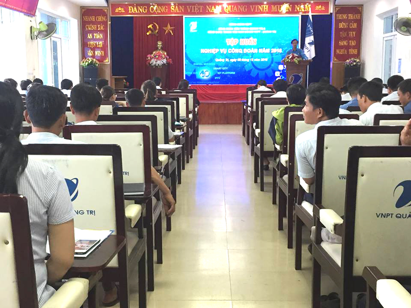 Công đoàn VNPT địa bàn Quảng Trị tổ chức lớp “Tập huấn lớp nghiệp vụ Công đoàn năm 2018” Công đoàn VNPT địa bàn Quảng Trị tổ chức lớp “Tập huấn lớp nghiệp vụ Công đoàn năm 2018”