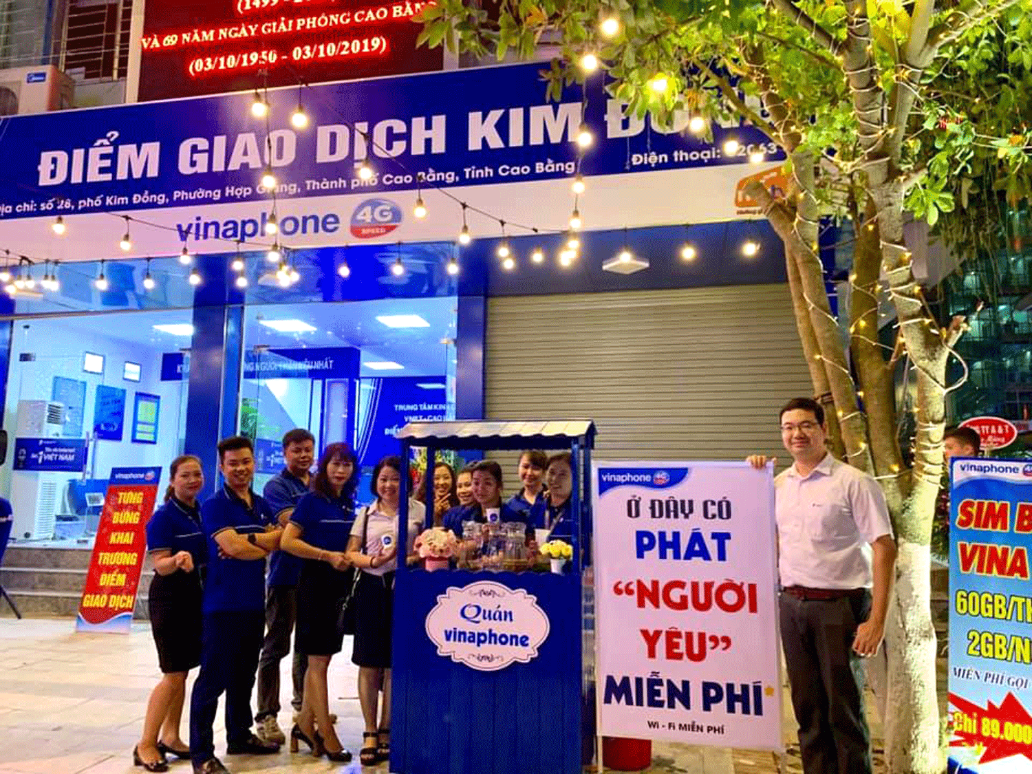 VNPT Cao Bằng khai trương điểm giao dịch mới VNPT Cao Bằng khai trương điểm giao dịch mới