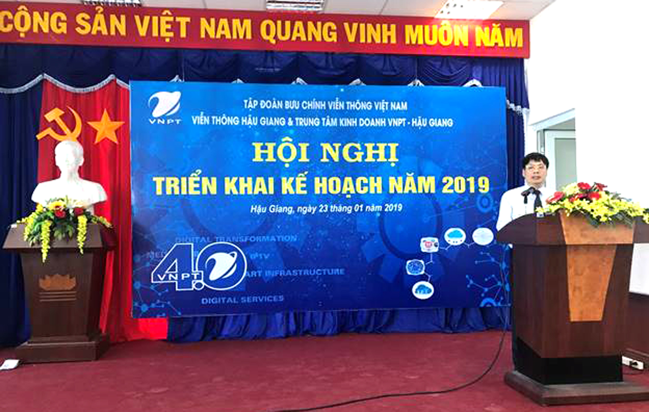 VNPT địa bàn Hậu Giang triển khai kế hoạch năm 2019 VNPT địa bàn Hậu Giang triển khai kế hoạch năm 2019