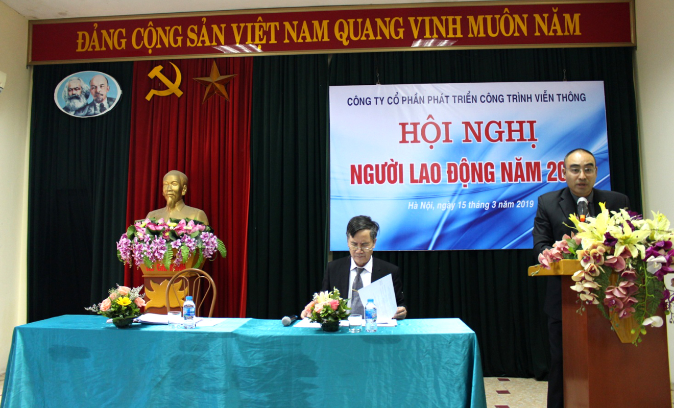 Công ty CP Telcom tổ chức Hội nghị người lao động năm 2019 Công ty CP Telcom tổ chức Hội nghị người lao động năm 2019