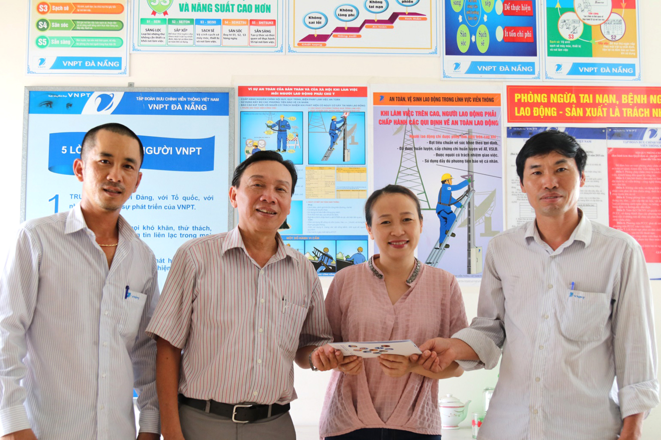 Tổ Kỹ thuật Viễn thông 3, Trung tâm Viễn thông 1, thuộc VNPT Đà Nẵng xuất sắc đạt giải Nhất của tháng Tổ Kỹ thuật Viễn thông 3, Trung tâm Viễn thông 1, thuộc VNPT Đà Nẵng xuất sắc đạt giải Nhất của tháng