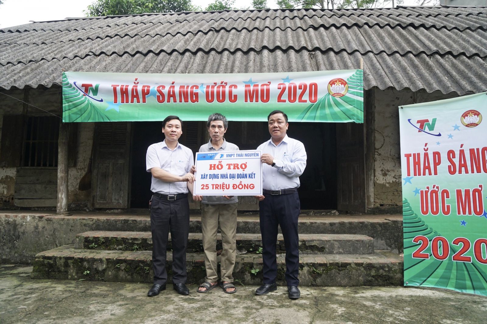 VNPT Thái Nguyên hỗ trợ xây dựng nhà Đại đoàn kết VNPT Thái Nguyên hỗ trợ xây dựng nhà Đại đoàn kết