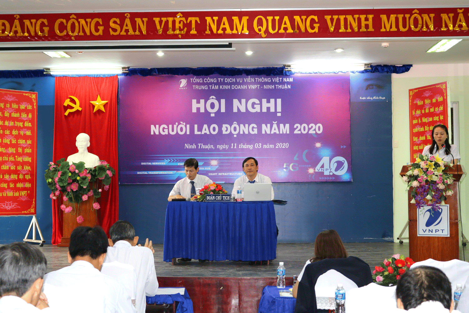 Hội nghị Người lao động Trung tâm Kinh doanh VNPT-Ninh Thuận. Hội nghị Người lao động Trung tâm Kinh doanh VNPT-Ninh Thuận.