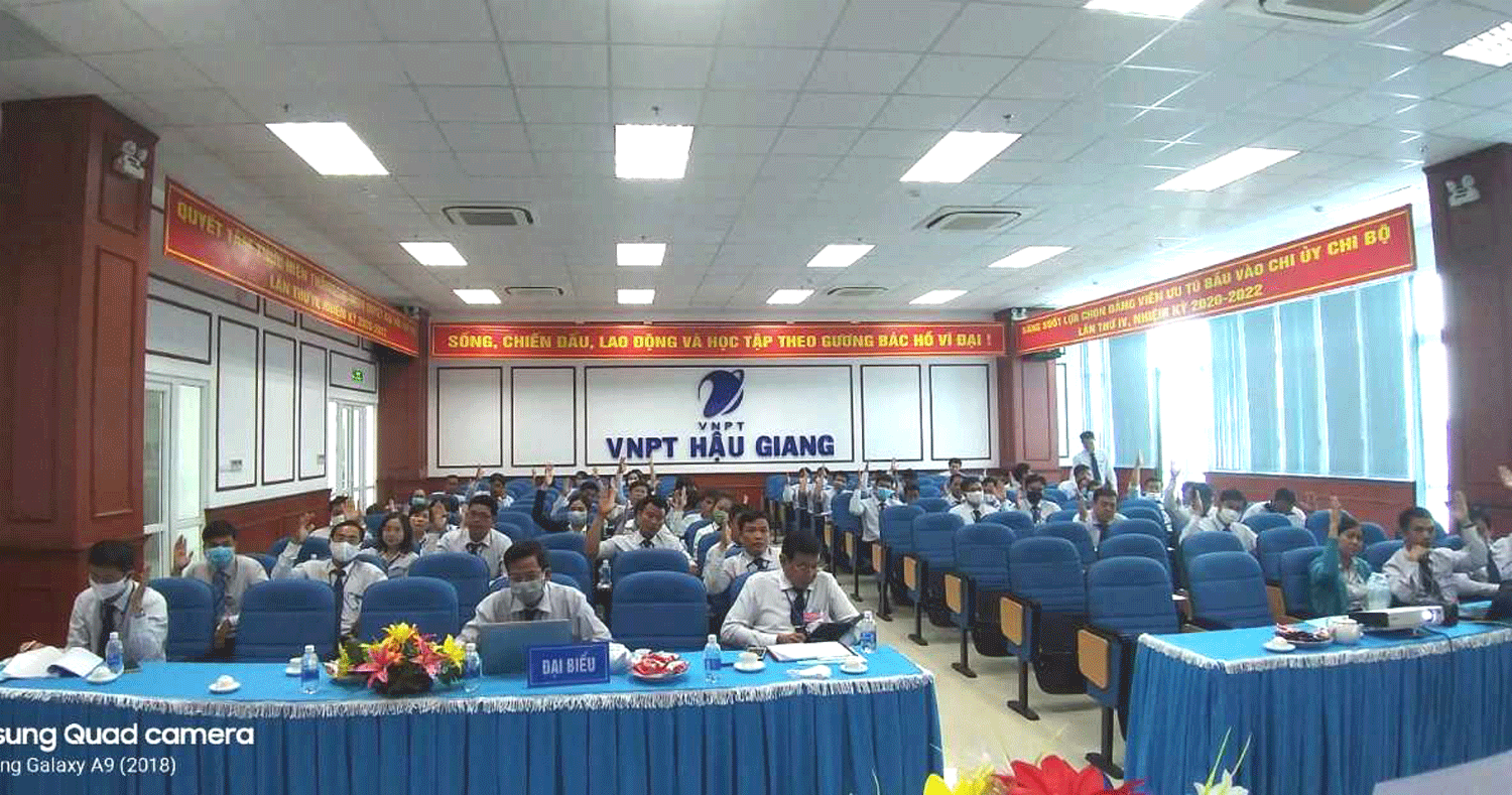 TTKD VNPT-Hậu Giang tổ chức Hội nghị người lao động năm 2020. TTKD VNPT-Hậu Giang tổ chức Hội nghị người lao động năm 2020.