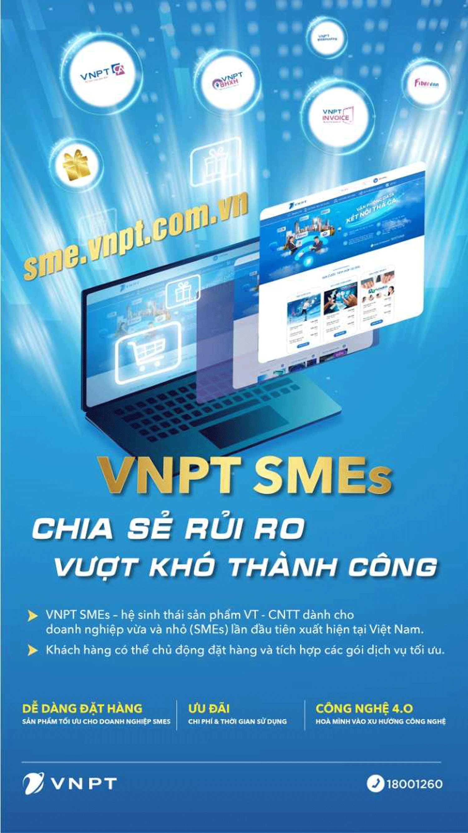 VNPT VinaPhone tung ra các Gói cước tích hợp cho khách hàng SMEs – Chia sẻ rủi ro- Vượt khó thành công. VNPT VinaPhone tung ra các Gói cước tích hợp cho khách hàng SMEs – Chia sẻ rủi ro- Vượt khó thành công.