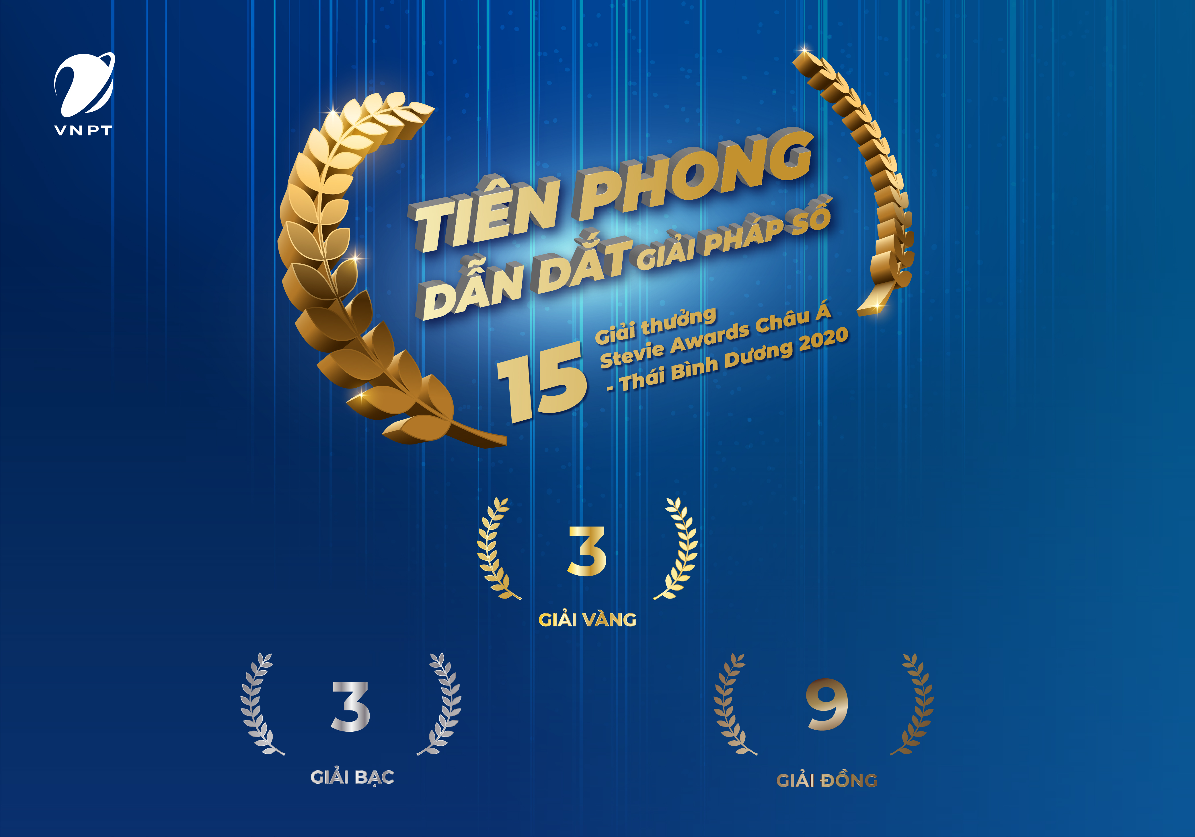 Tập đoàn đạt 15 giải thưởng tại Stevie Awards Châu Á – Thái Bình Dương 2020 Tập đoàn đạt 15 giải thưởng tại Stevie Awards Châu Á – Thái Bình Dương 2020